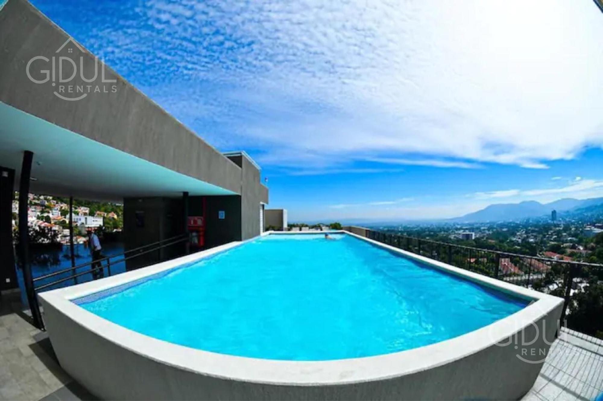 Infinity Pool Apartment Сан Салвадор Екстериор снимка